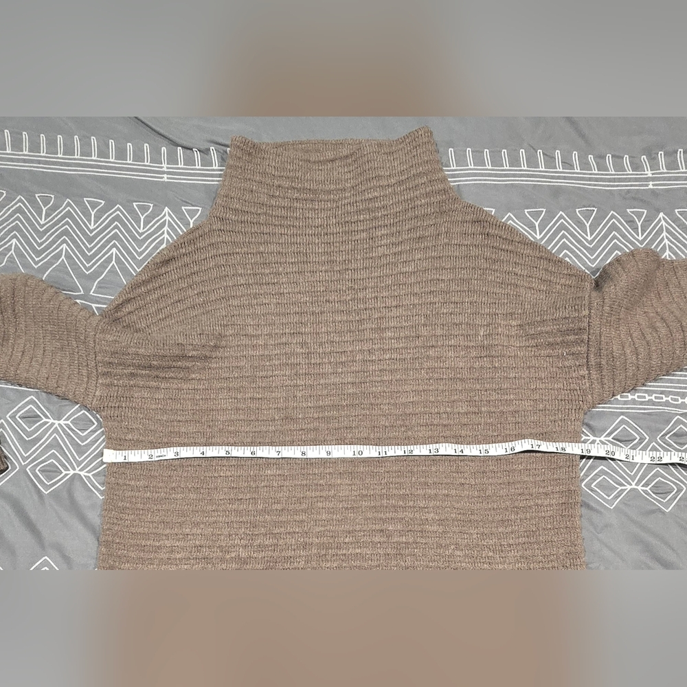 Madewell Belmont Mockneck Ribbed Sweater Size XS - Picture 4 of 6